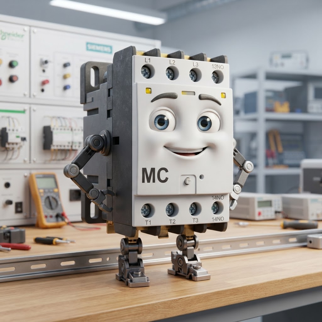 電磁接触器MC君のキャラクター